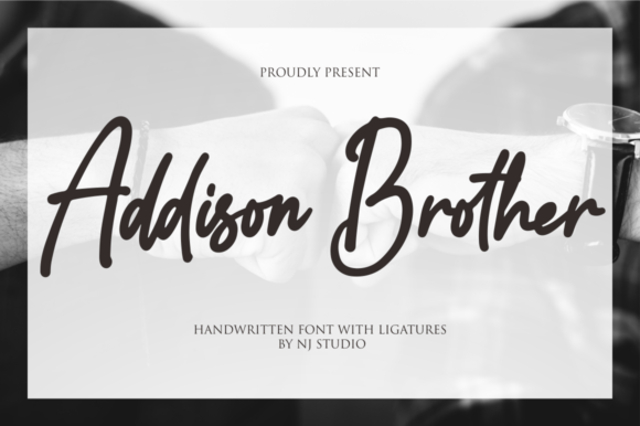 Addison Brother: A Versatile Script Font for Elegant Branding