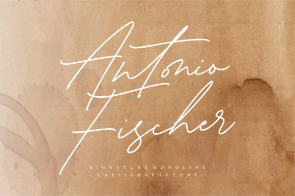 Antonio Fischer: A Handwritten Font for Digital Design