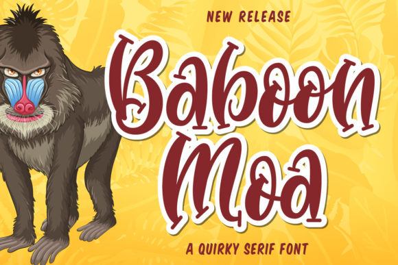 Baboon Moa: A Friendly Handwritten Font for Web Design