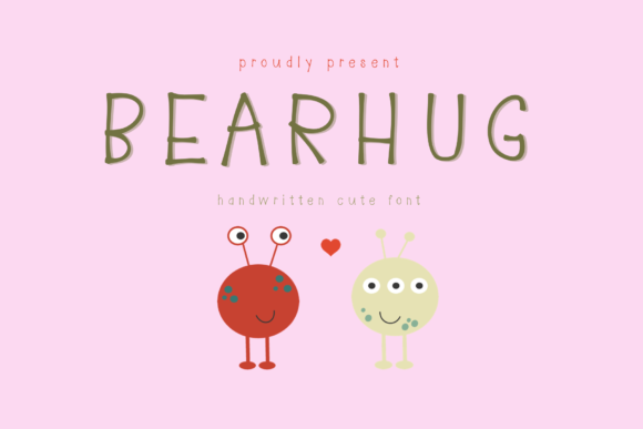 Bearhug: A Friendly Handwritten Font for Branding