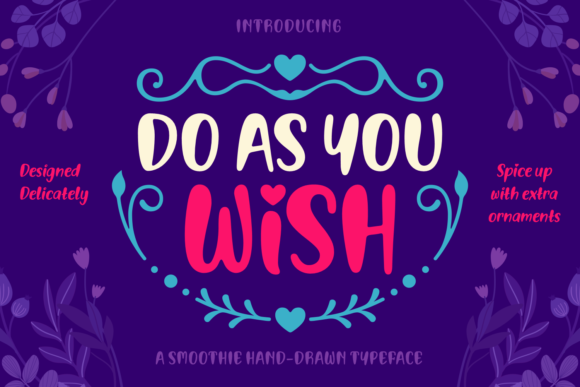 Do As You Wish: A Versatile Handwritten Font for Brands