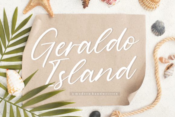 Geraldo Island: A Delicate Handwritten Font Review