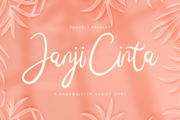 Janji Cinta Font: Elevating Web Design with Handwritten Charm