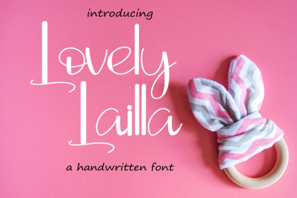 Lovely Lailla Font for Handmade Brands