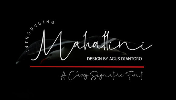 Mahallini: A Handwritten Font for Editorial Design