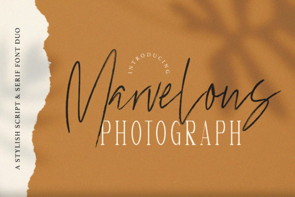 Marvelous Photograph Font for Web Design