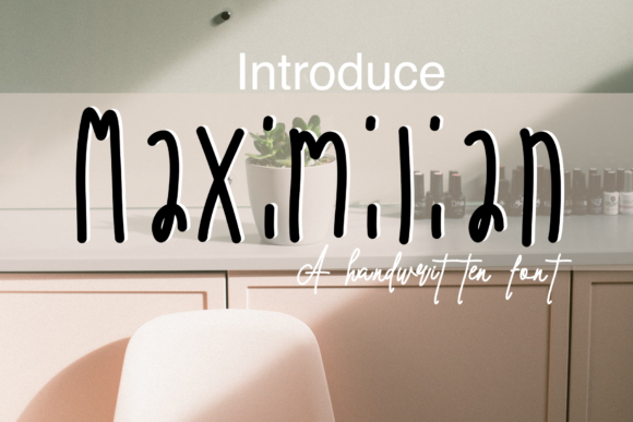 Maximilian Font: A Sweet Typeface for Branding