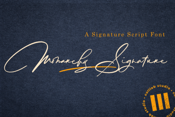 Monarchy Signature Font for Elegant Web Design