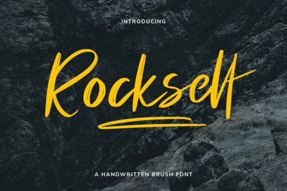 Rockselt: A Handwritten Typeface for Modern Editorial Design