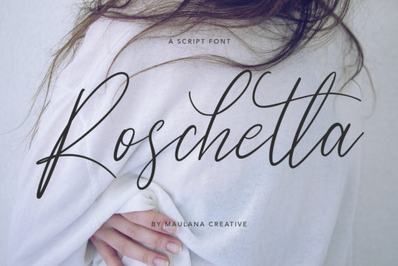 Roschetta Font: Elegant Script for Makers