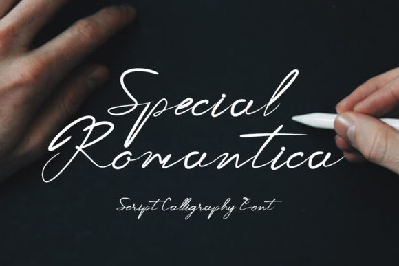 Special Romantica Font for Makers