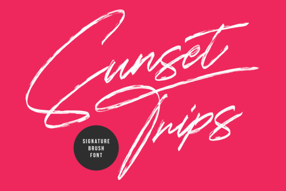 Sunset Trips Font: Elevate Your Brand Identity