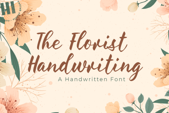 The Florist Handwriting: A Delicate Typeface Review